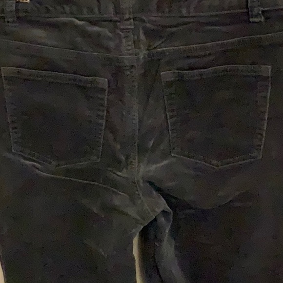 Dark grey pinwale corduroy pants - Picture 3 of 4